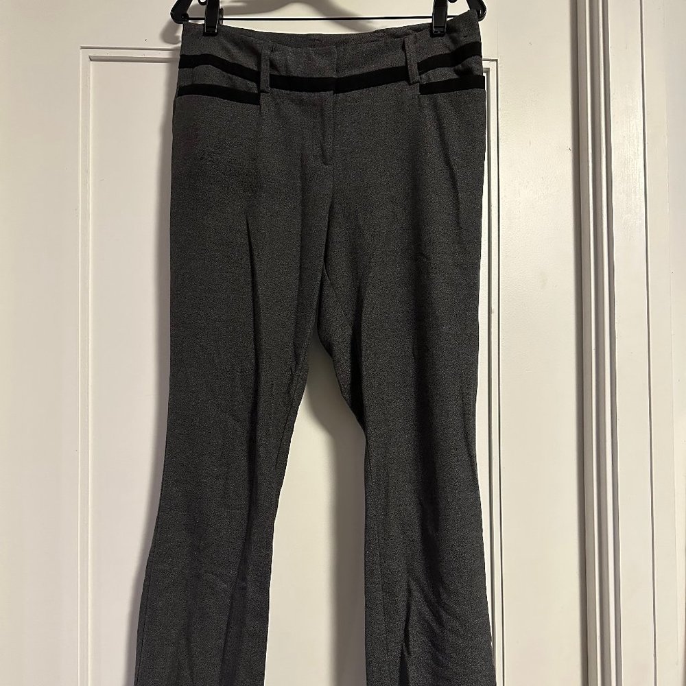 NY&Co Gray Stretch Work Pants